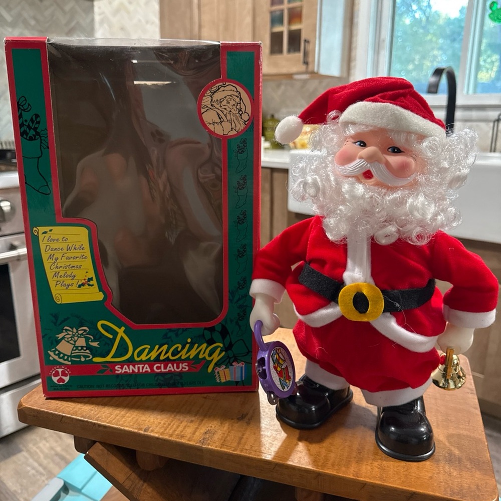 Dancing Santa Claus Holiday Decor